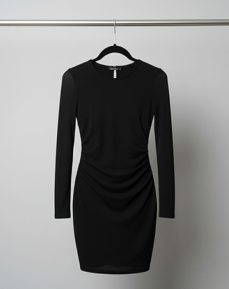 Silqueen Long-Sleeve Bodycon Mini Dress
