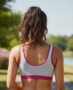 Silqueen Aero-Contour Bralette | Sports Bra | Workout Bra | Gym Bra | Zumba Bra | Pack of 3