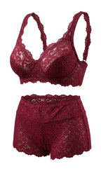 Silqueen Rosy Lacy Lingerie