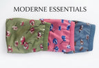 Silqueen FloraSoft Women's Cotton Bikini Panties, Floral Print, Soft Stretch, Combo Pack of 3