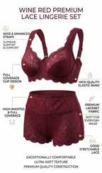 Silqueen Rosy Lacy Lingerie